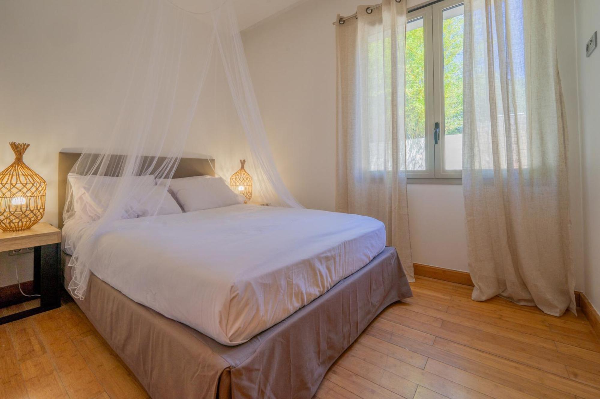 Appartement 6 Pers Jardin Prive La Cabane Bambou - Mandara Beach , Antibes French Riviera 주앙레핑 외부 사진